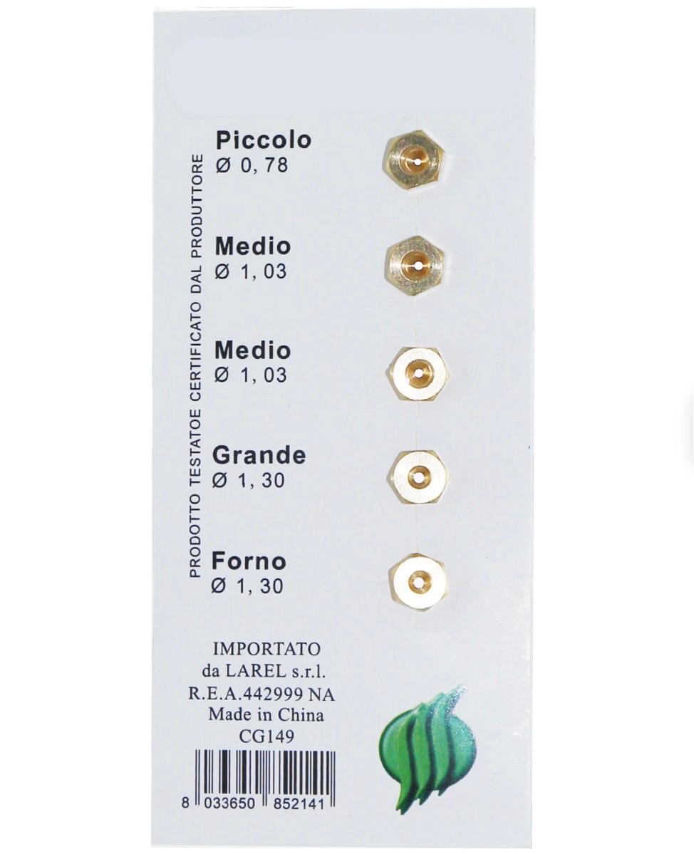 Ugelli gpl per piano cottura a gas